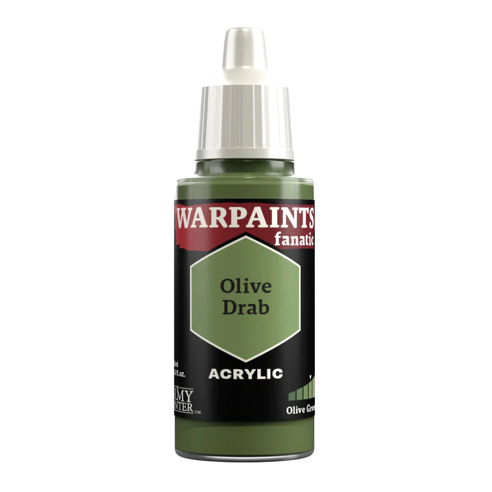 Warpaints Fanatic Acrylic - Olive Drap- Army Painter