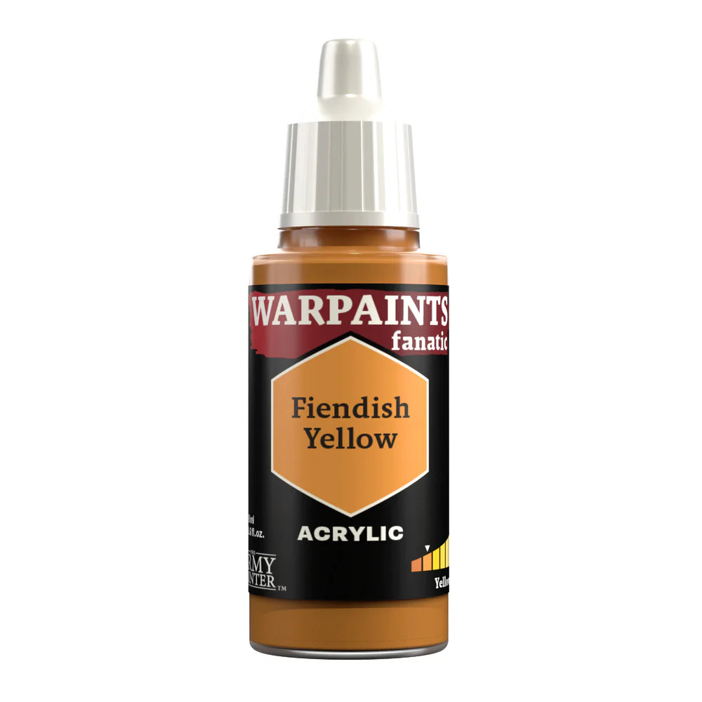 Warpaints Fanatic Acrylic - Fiendish Yellow - Army Painter