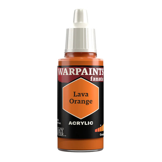Warpaints Fanatic Acrylic - Lava Orange - Army Painter