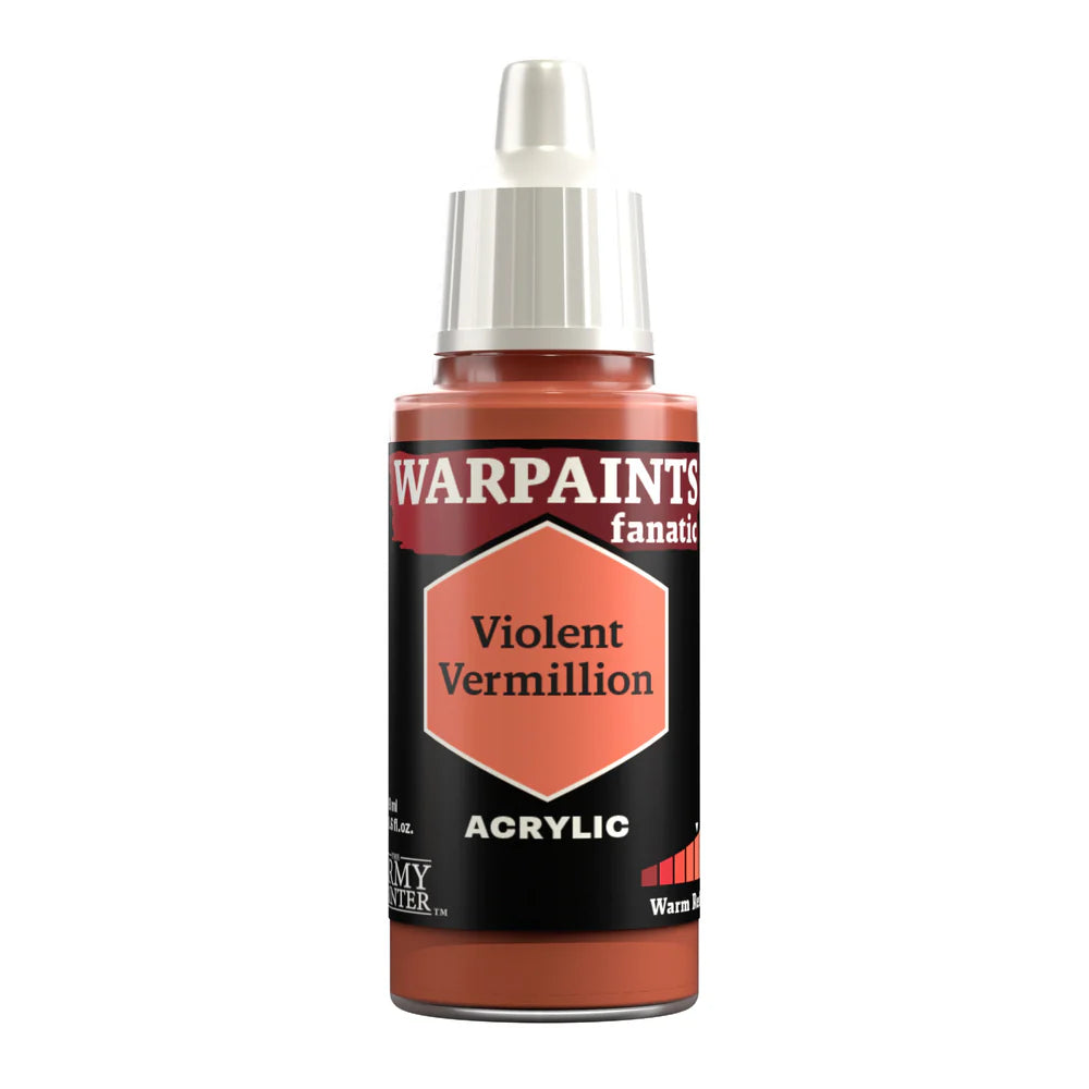 Warpaints Fanatic Acrylic - Violent Vermillion - Army Painter