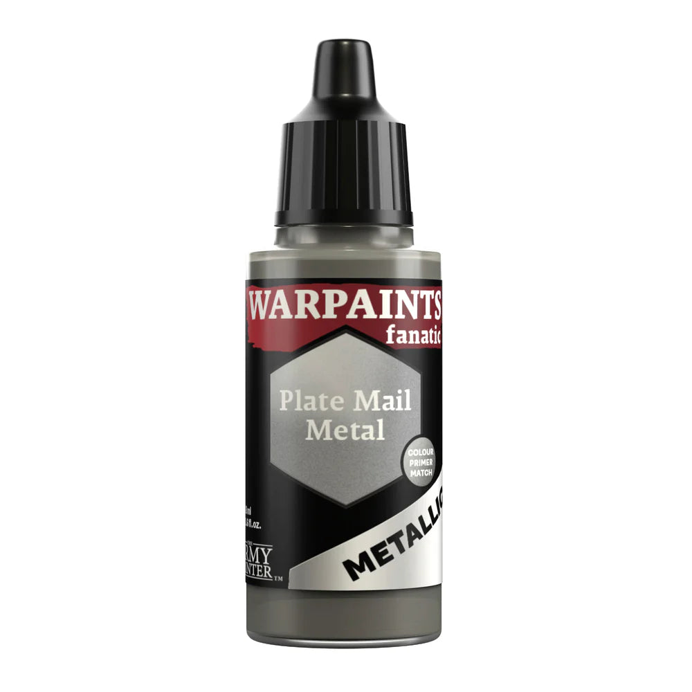Warpaints Fanatic Metallic - Plate Mail Metal - Army Painter