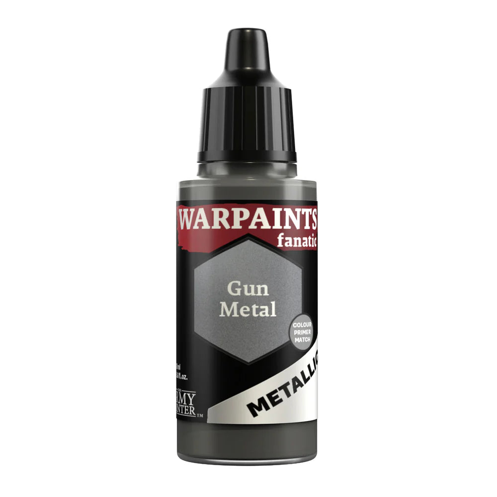 Warpaints Fanatic Metallic - Gun Metal - Army Painter
