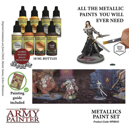 Warpaints Metallic Paint Set