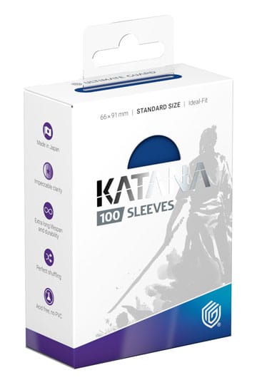 Katana - Ultimate guard - Sleeves Standard Size (100) - Blue Bird