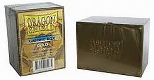 Dragon Shield Strongbox Box - Gold