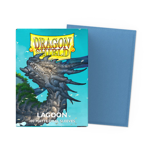 Dragon Shield 100 Matte Dual Sleeves - Lagoon