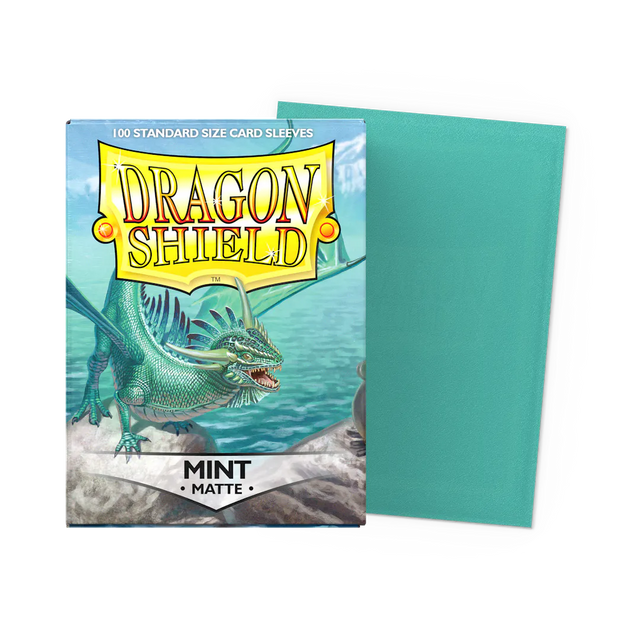 Dragon Shield 100 Matte Sleeves - Mint