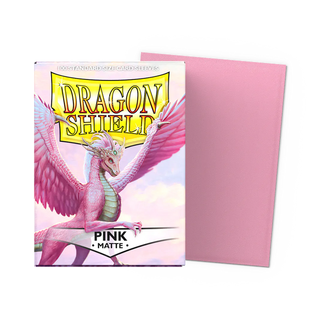 Dragon Shield 100 Matte Sleeves - Pink