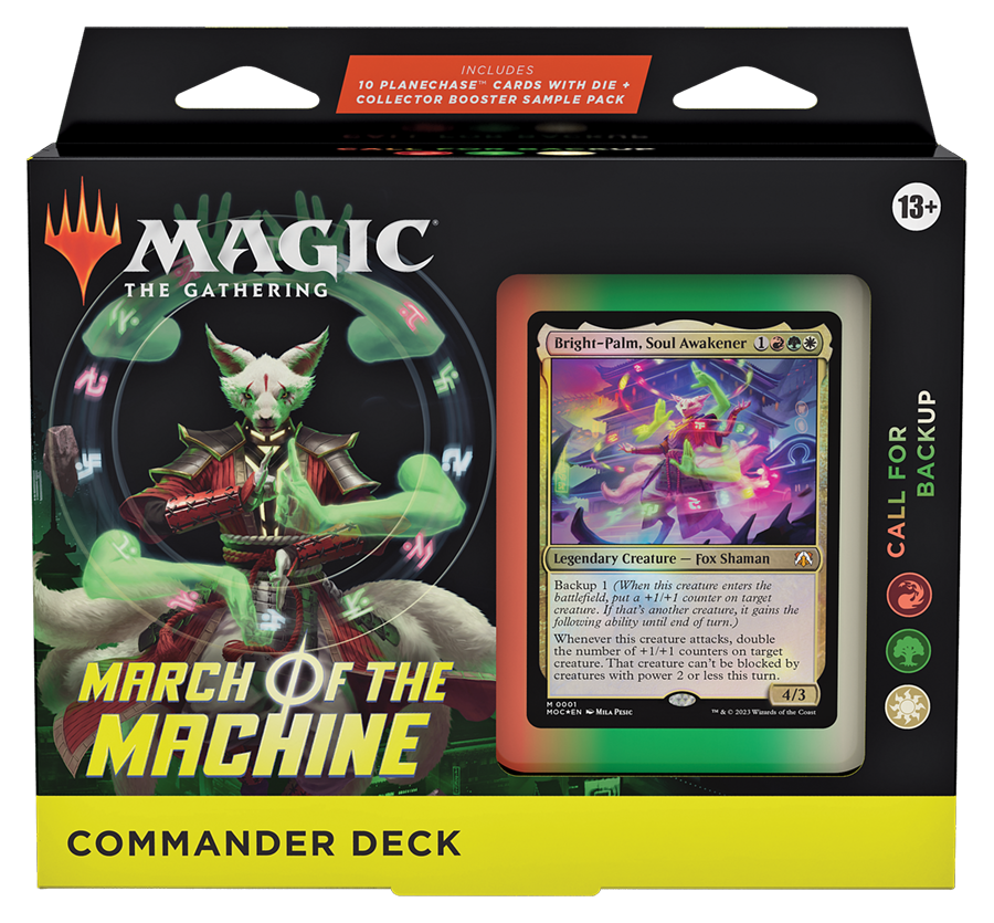 March of the Machine commander deck: Call for backup