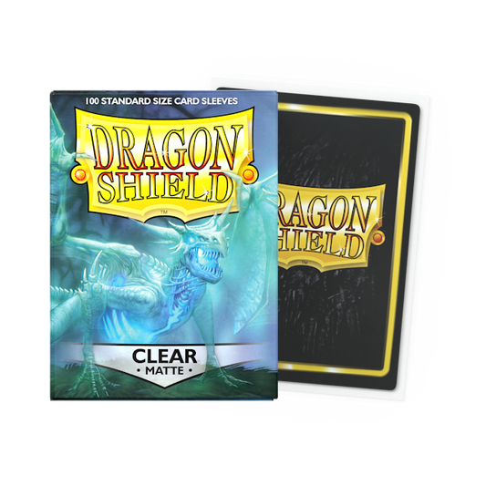 Dragon Shield 100 Matte Sleeves - Clear