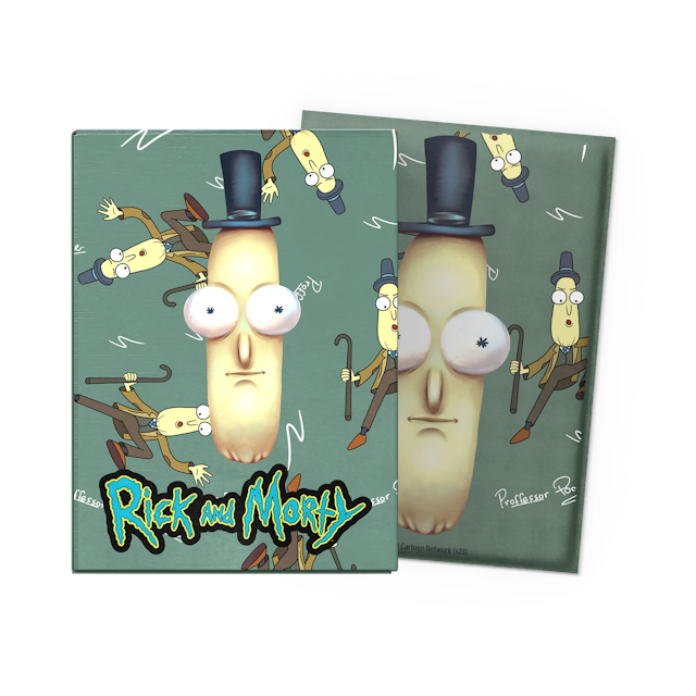 Dragon Shield 100 Brushed Art Sleeves - "Mr. Poopy Butthole"