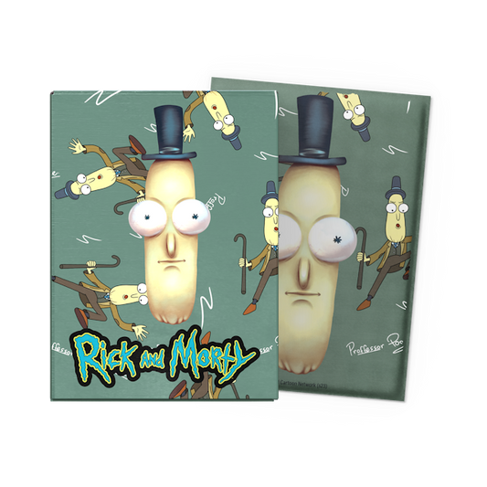 Dragon Shield 100 Brushed Art Sleeves - "Mr. Poopy Butthole"