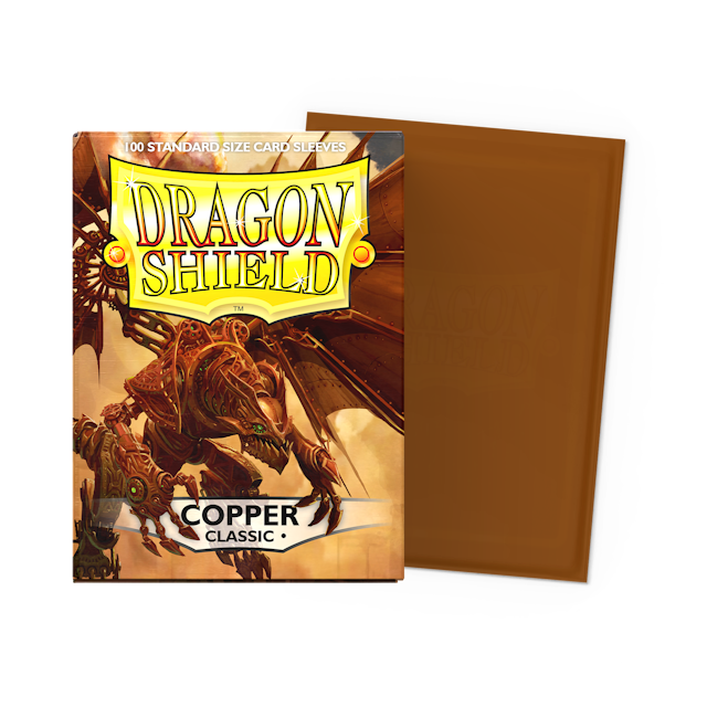 Dragon Shield 100 Classic Sleeves - Copper