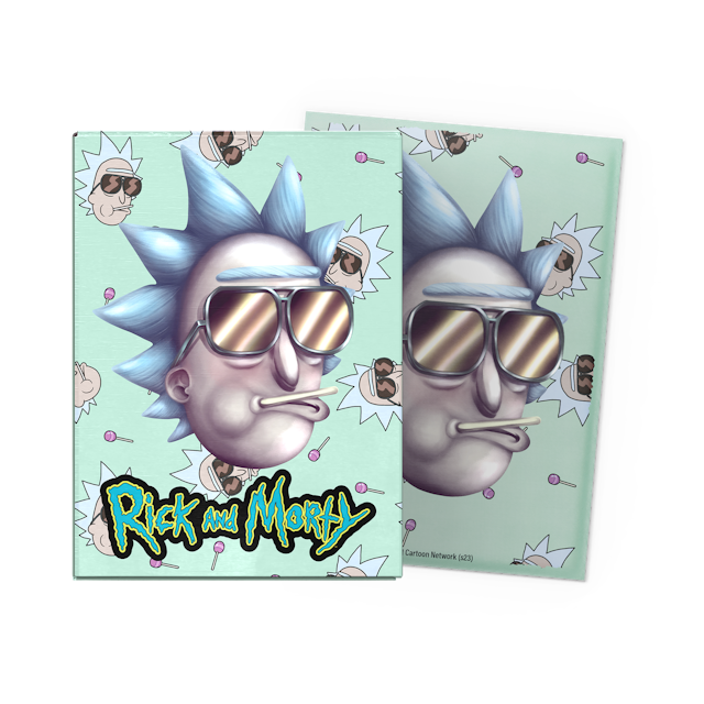 Dragon Shield 100 Brushed Art Sleeves - "Cool Rick"