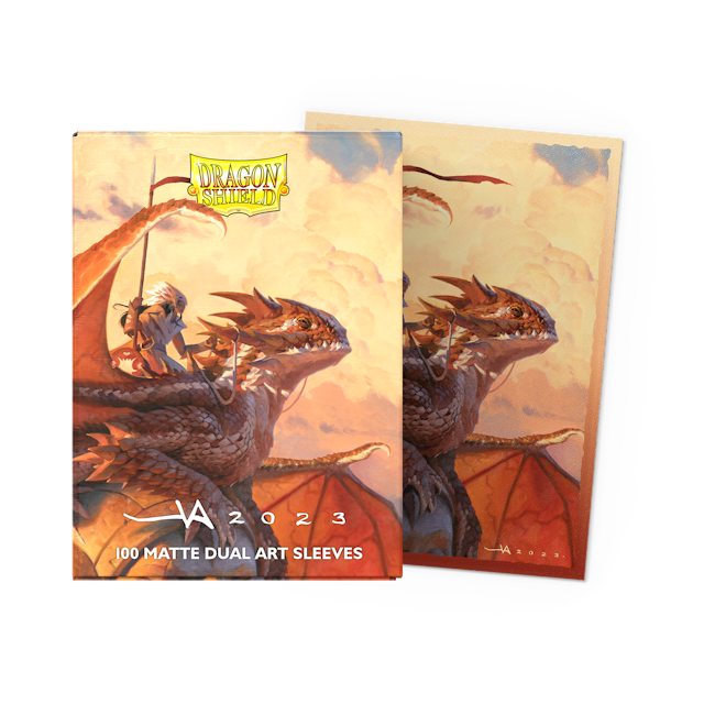 Dragon Shield 100 Matte Dual Art Sleeves - The Adameer