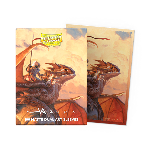 Dragon Shield 100 Matte Dual Art Sleeves - The Adameer