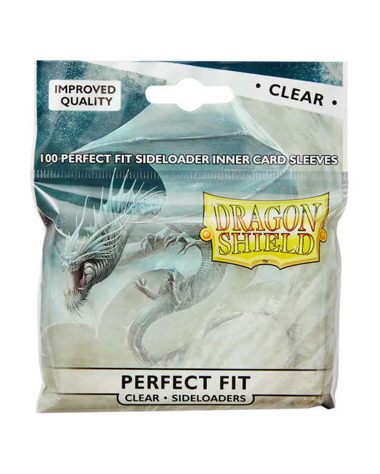 Dragon Shield 100 Perfect Fit Sideloaders- Clear