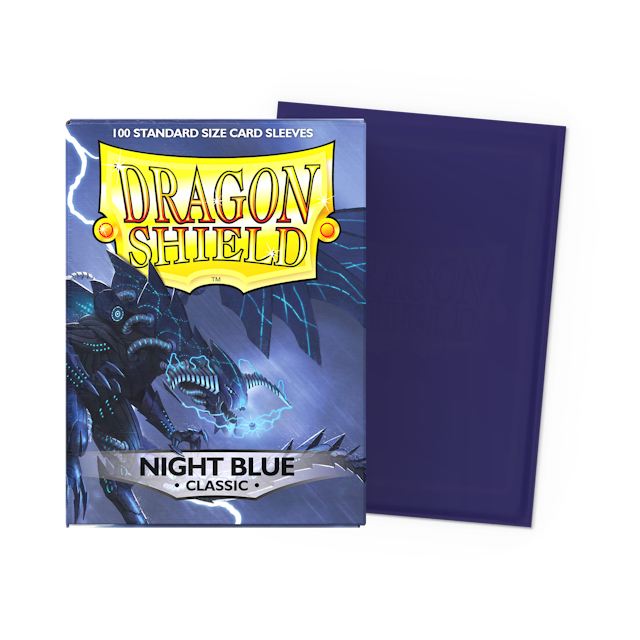Dragon Shield 100 Classic Sleeves - Night Blue