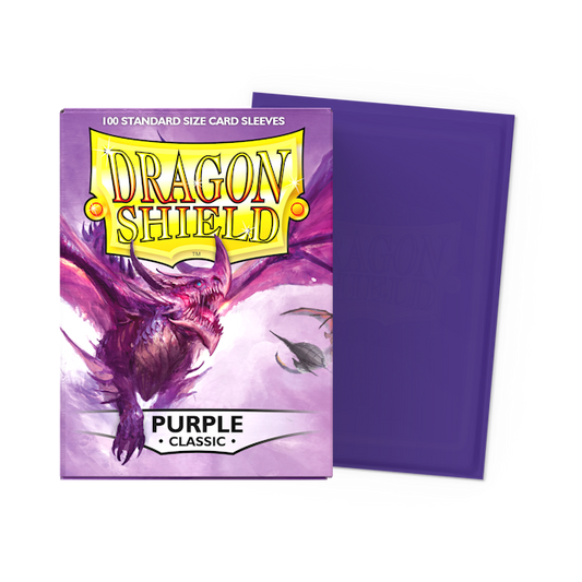 Dragon Shield 100 Classic Sleeves - Purple
