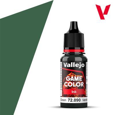 Ink - Black Green - Game Color - Vallejo
