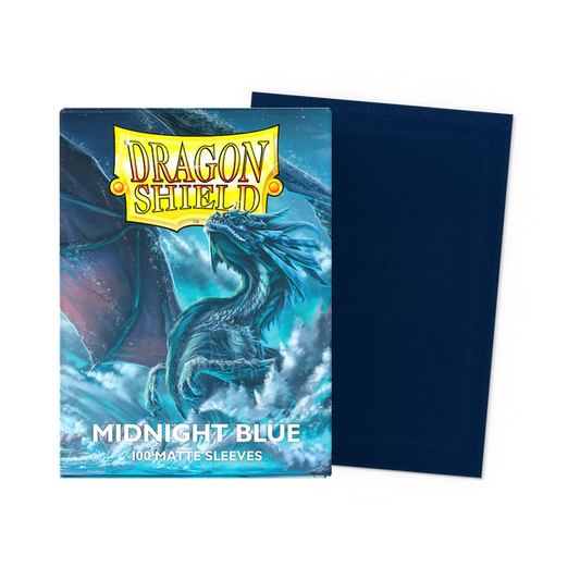 Dragon Shield 100 Matte Sleeves - Midnight Blue