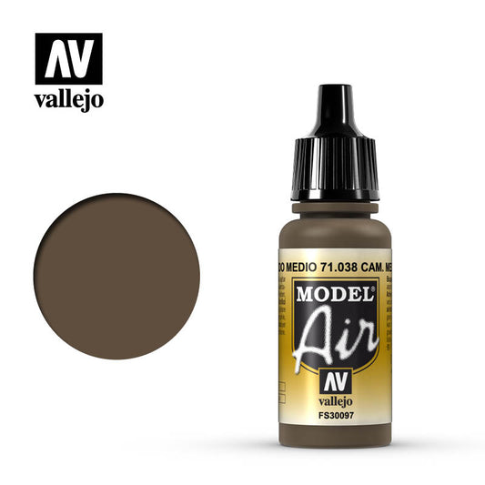 Vallejo Air - Camouflage Medium Brown