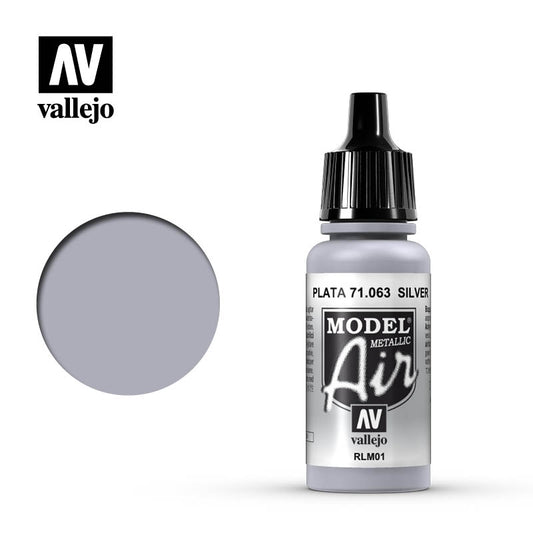 Vallejo Air - Silver RLM01 (Metallic)