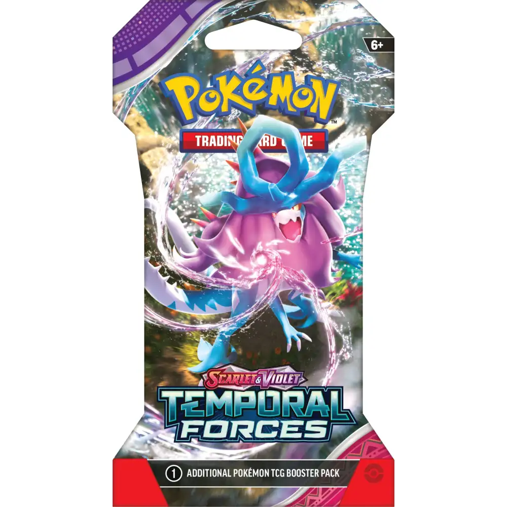 Scarlet & Violet 5 Temporal Forces Sleeved Booster - Pokemon