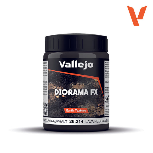 Diorama FX Black Lava-Asphalt - Vallejo - 200 ML