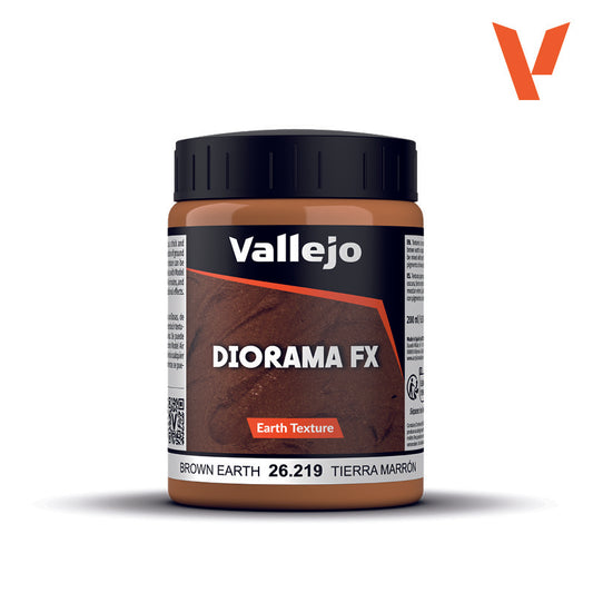 Diorama FX   Brown Earth - Vallejo - 200 ML