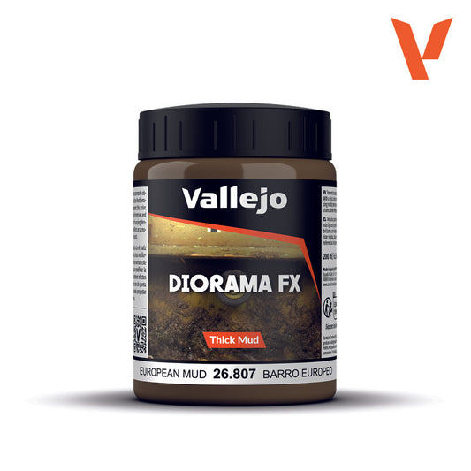 Diorama FX   European Mud - Vallejo - 200 ML