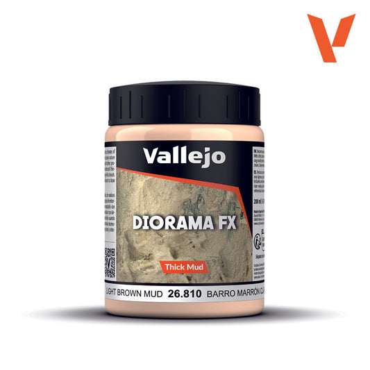 Diorama FX Light Brown Mud - Vallejo - 200 ML