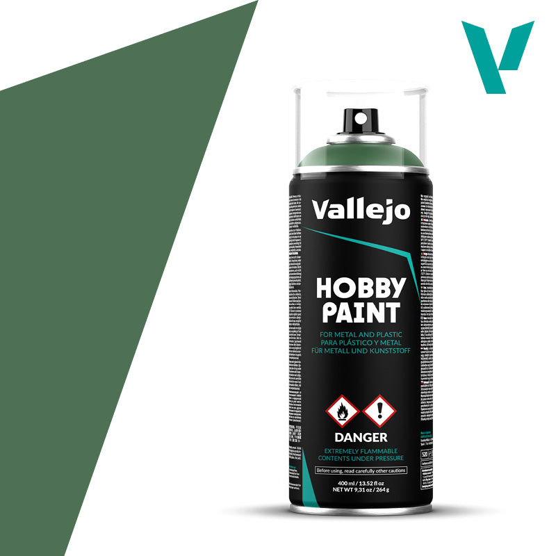 Vallejo Hobby Paint Spray - Sick Green