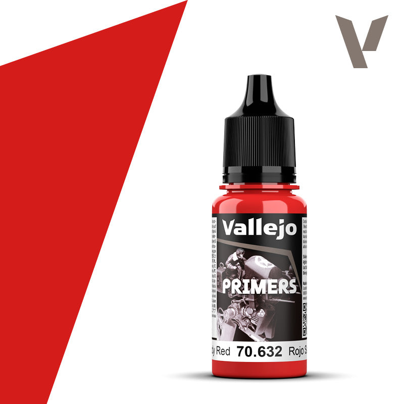 Vallejo Airbrush Primer - Bloody Red 18 ML