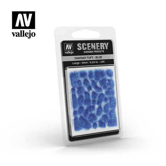 Fantasy Tuft : Blue L - Scenery Diorama Products - Vallejo