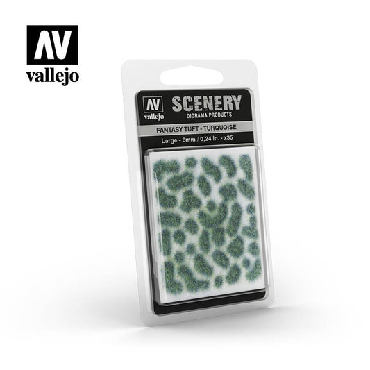 Tuft : Turquoise L - Scenery Diorama Products - Vallejo