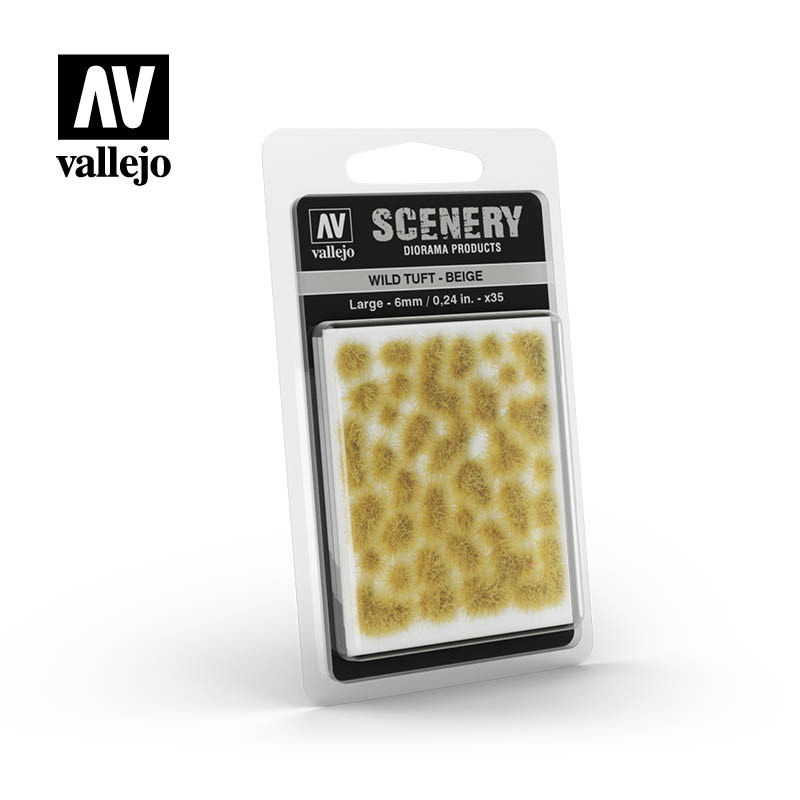 Wild Tuft : Beige L - Scenery Diorama Products - Vallejo