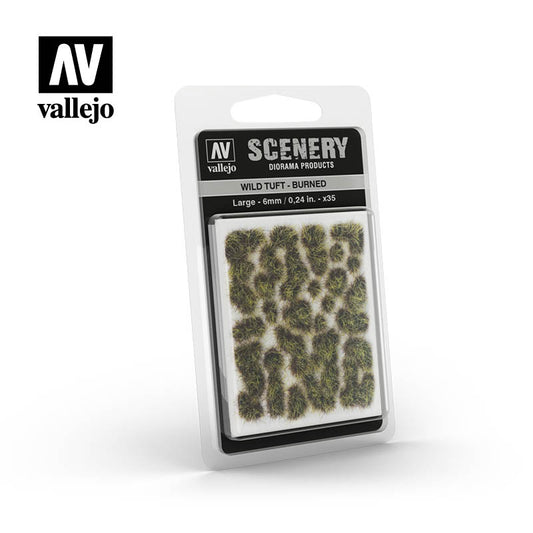 Wild Tuft : Burned L - Scenery Diorama Products - Vallejo