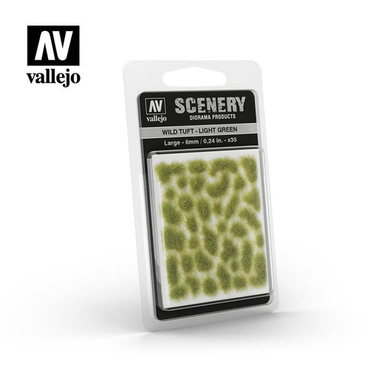 Wild Tuft : Light Green Large - Scenery Diorama Products - Vallejo
