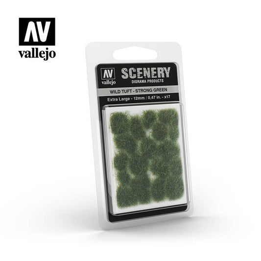 Wild Tuft : Strong Green XL - Scenery Diorama Products - Vallejo