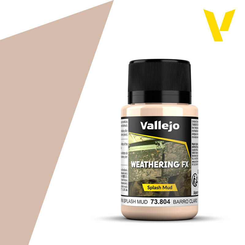 Vallejo - Weathering FX - Light Brown Splash Mud